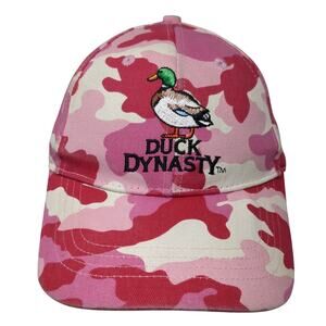 Duck Dynasty Strapback Baseball Cap Multicolor One Size Adjustable Camouflage